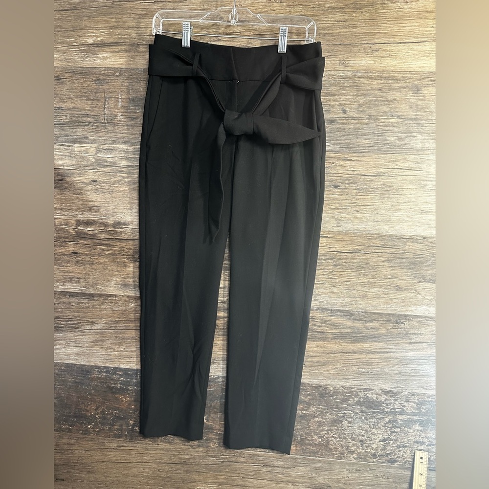 DKNY‎ Black Women's Trousers with Tie Waist